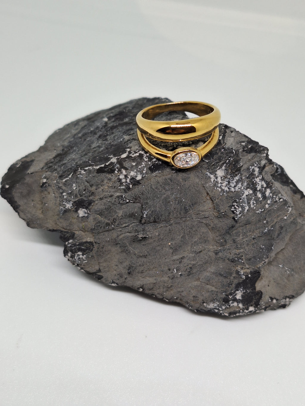 Éclat Double Band Ring