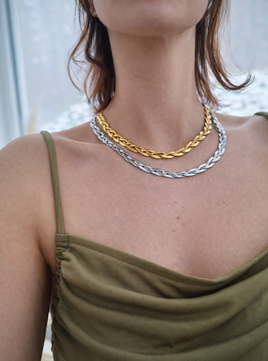 Braided Chain Necklace