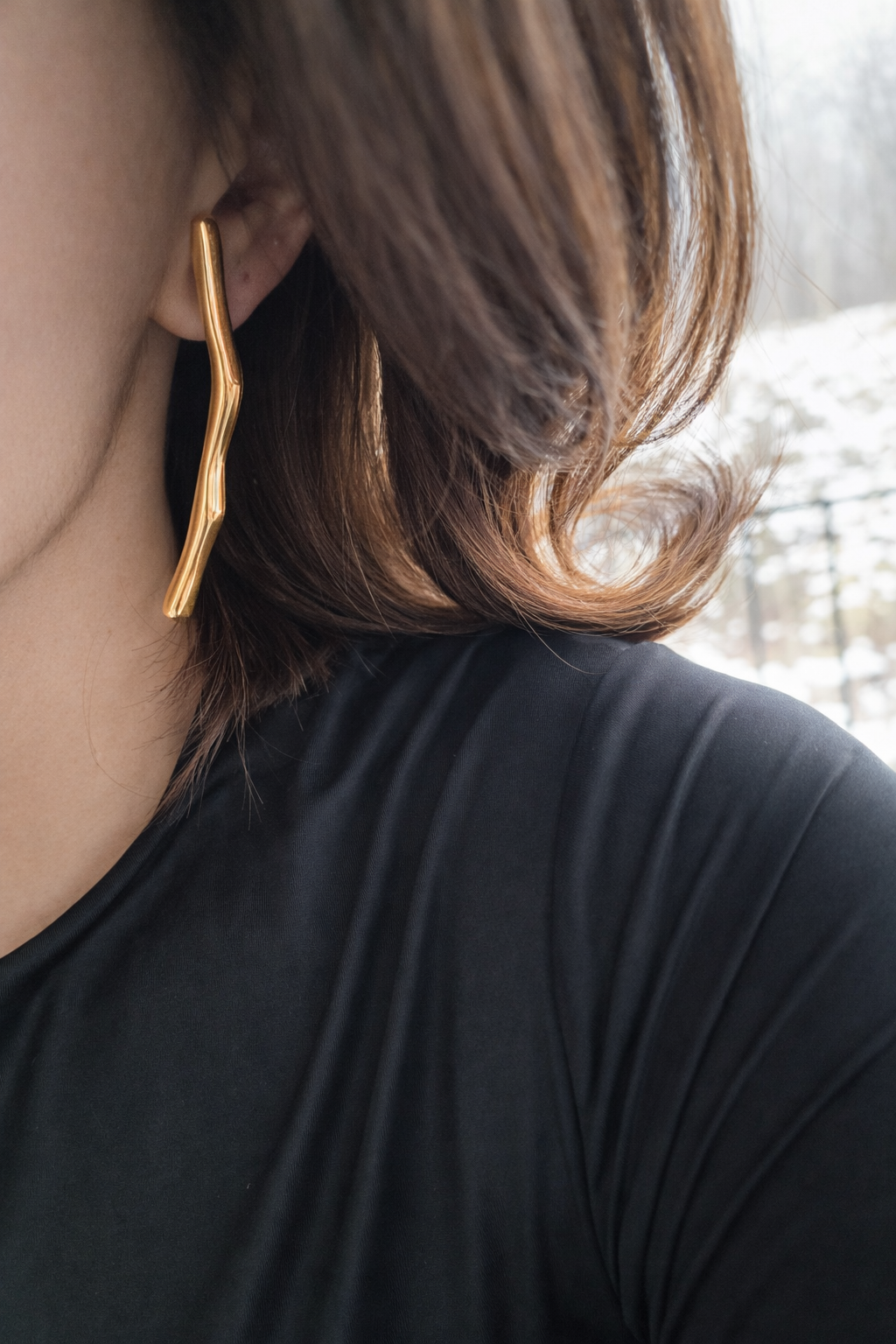 Flow Line Earring