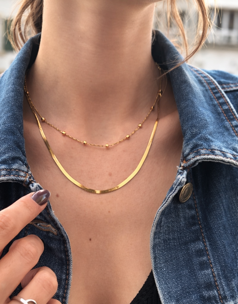 Classic Snake Necklace