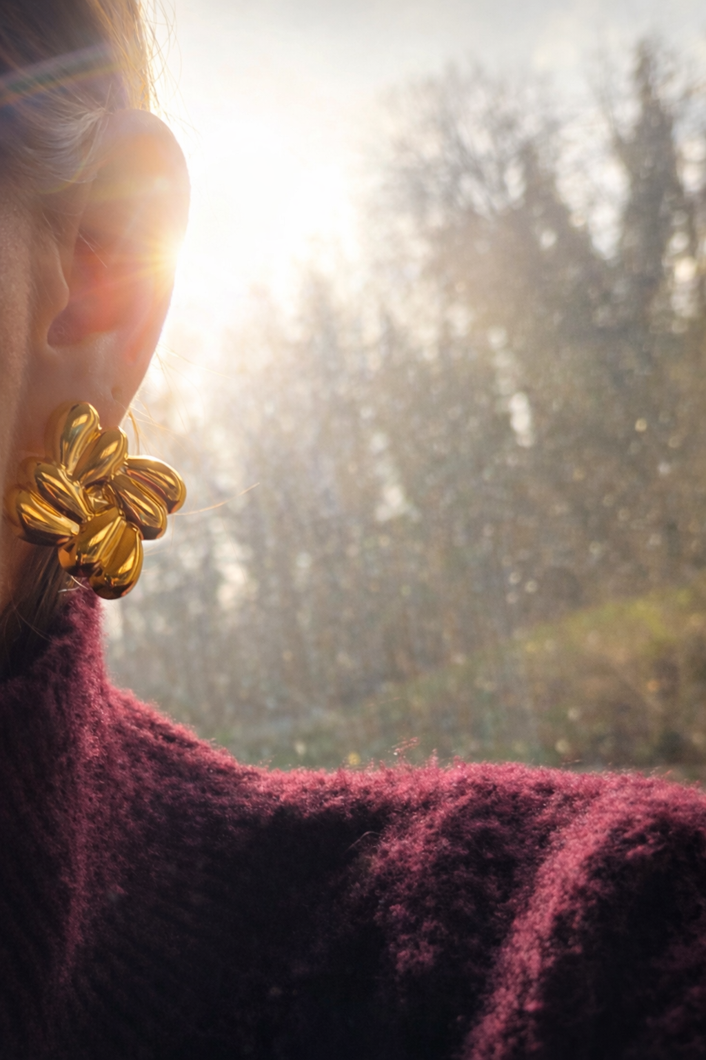 Braided Statement Earrings