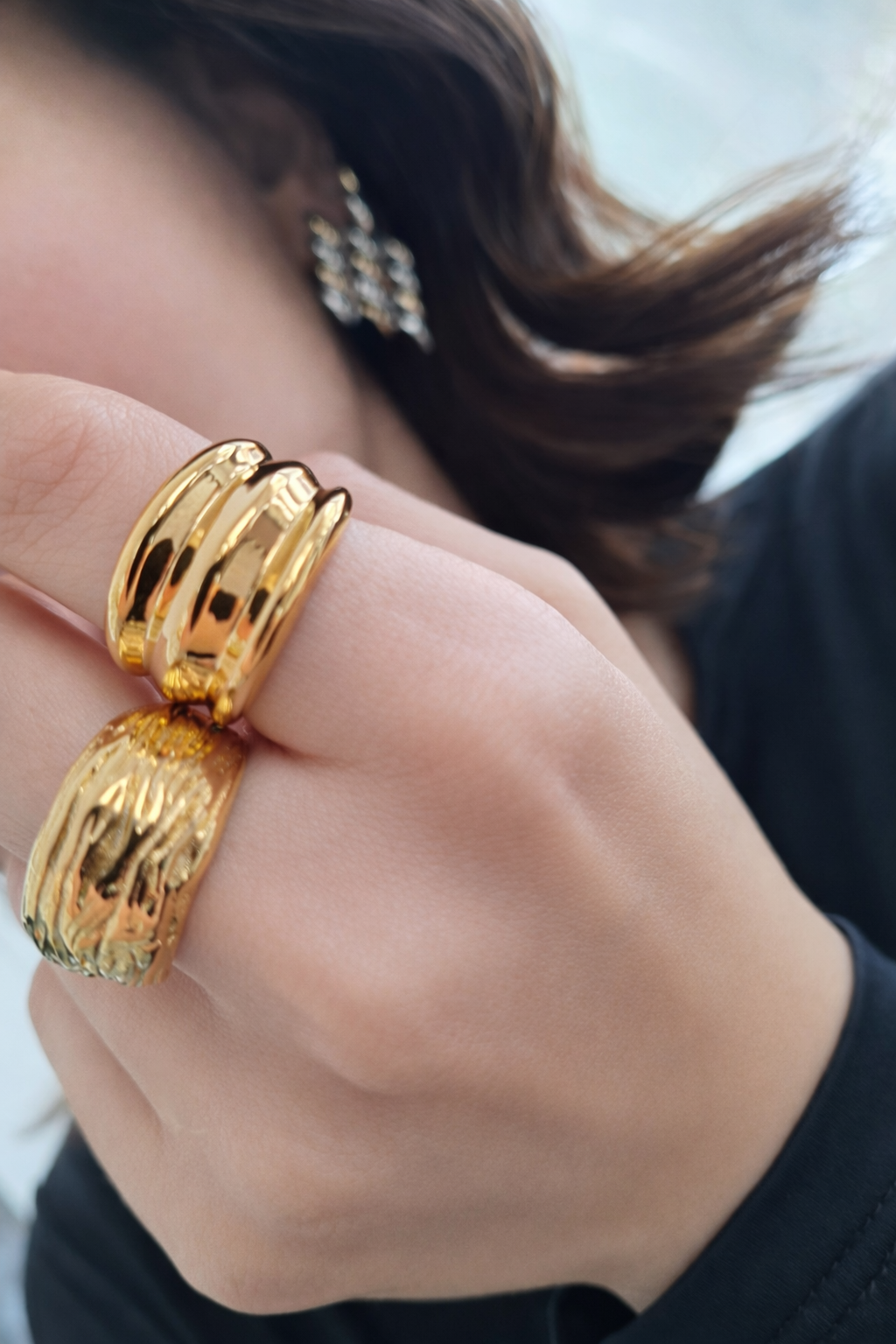 Sculpted Texture Ring