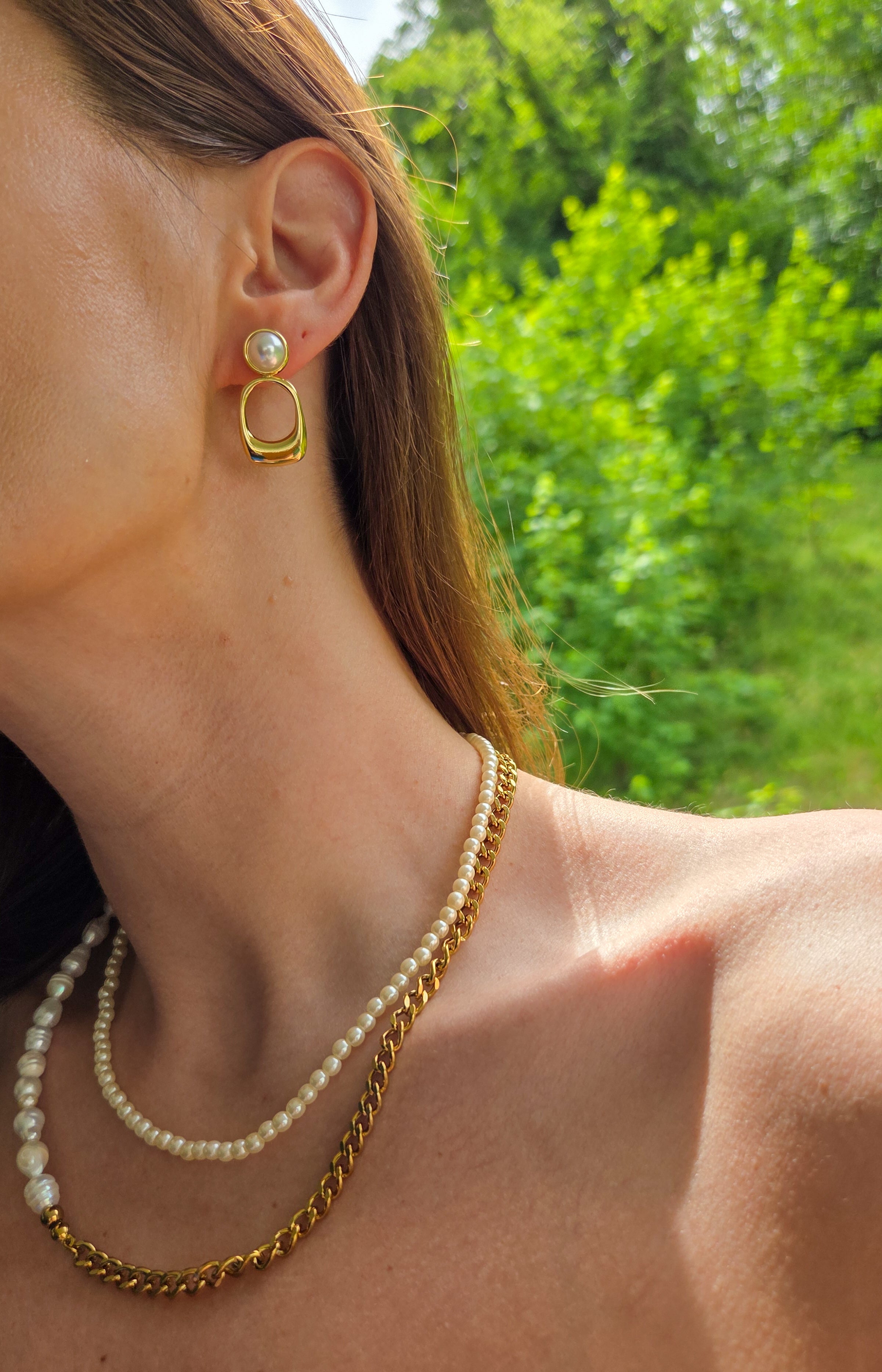 Éclat Pearl Earrings