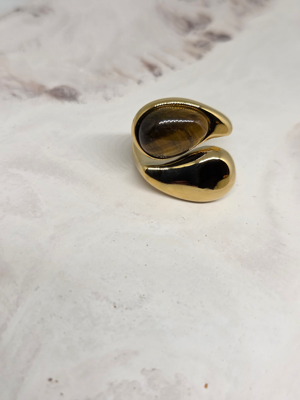 Organic Stone Ring