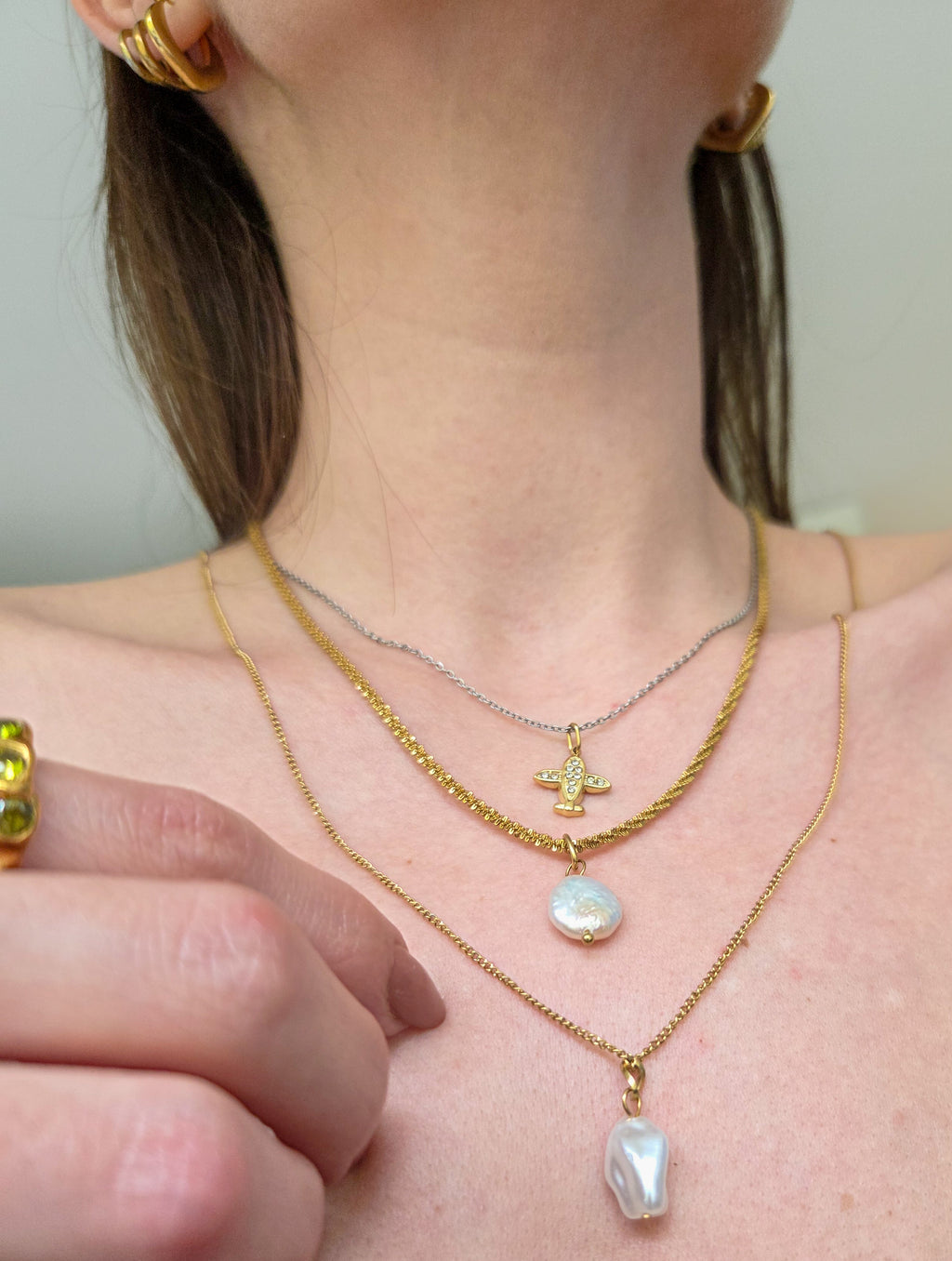 Pearl Pendant Necklace