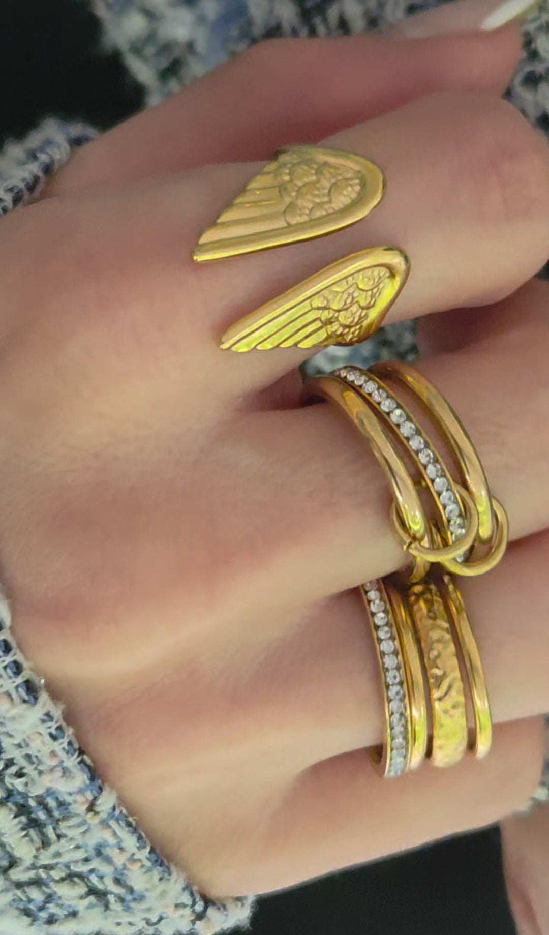Angel Wings Ring