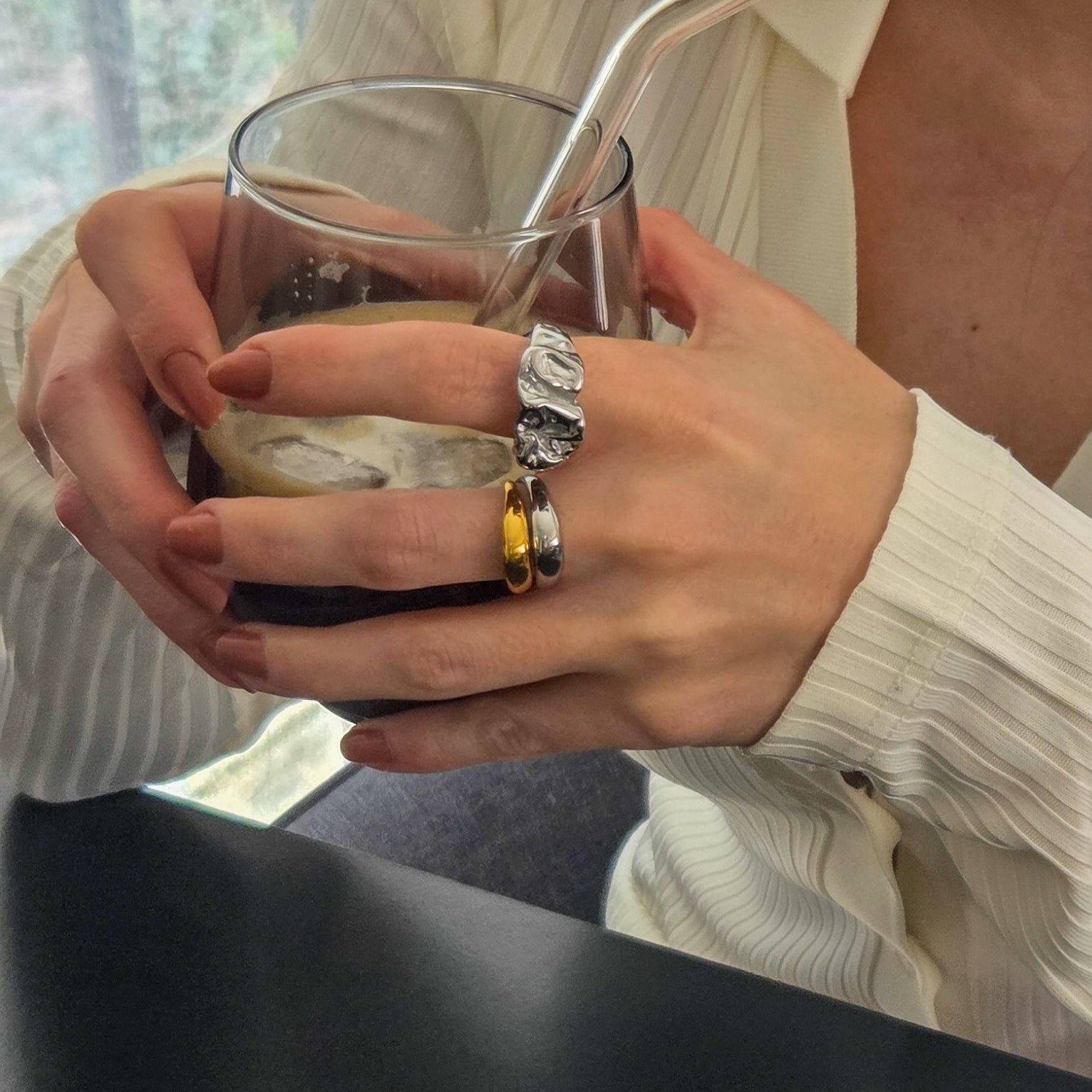 Crushed Texture Ring