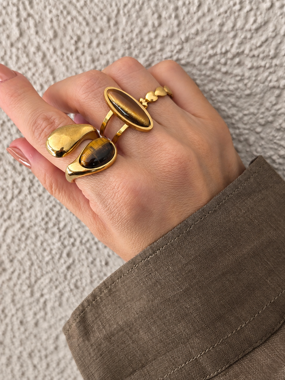Amber Glow Ring