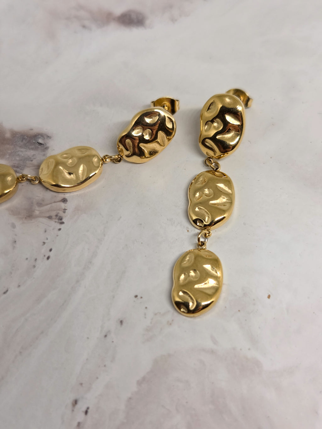 Melted Drop Earrings