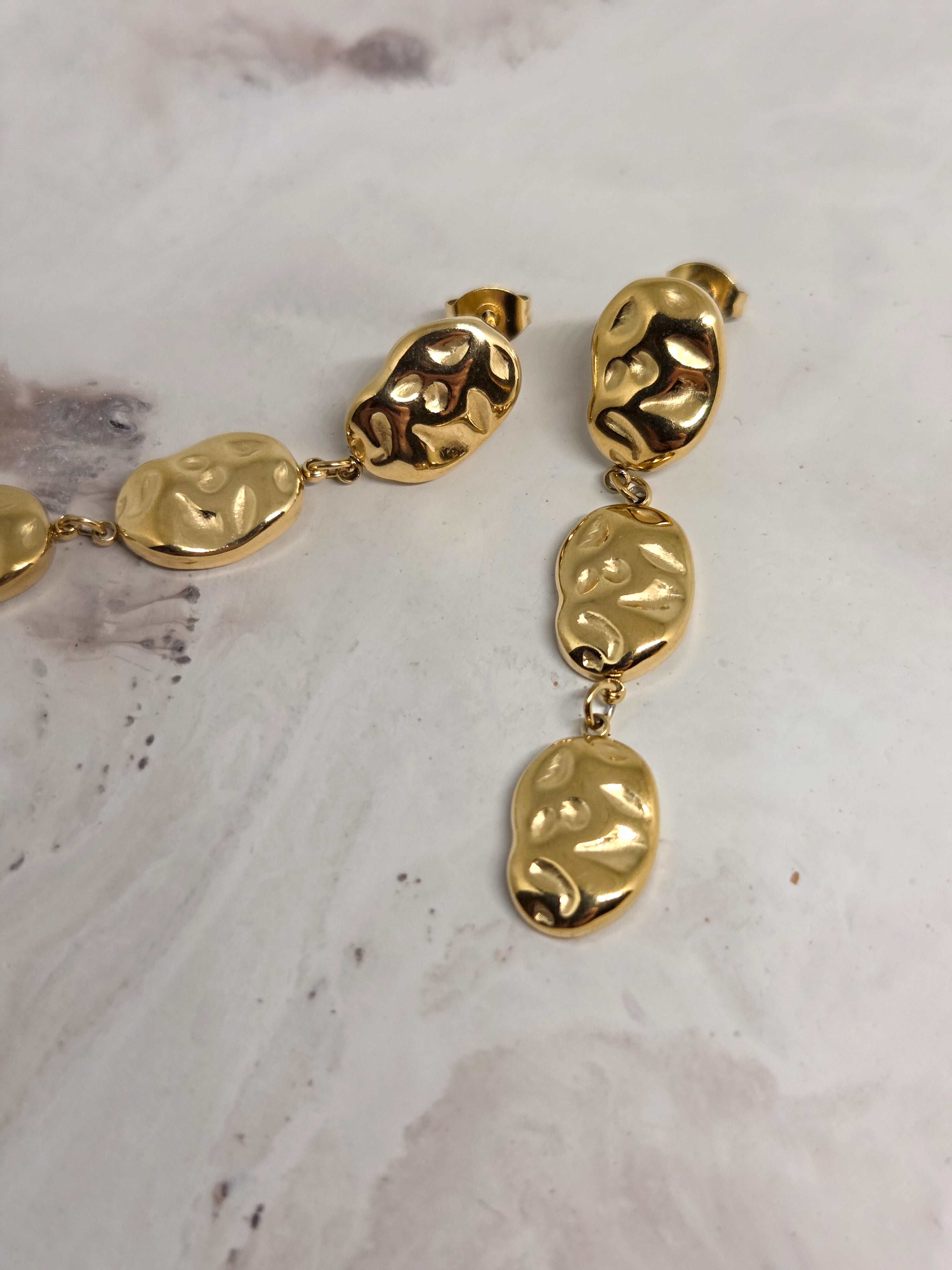 Melted Drop Earrings