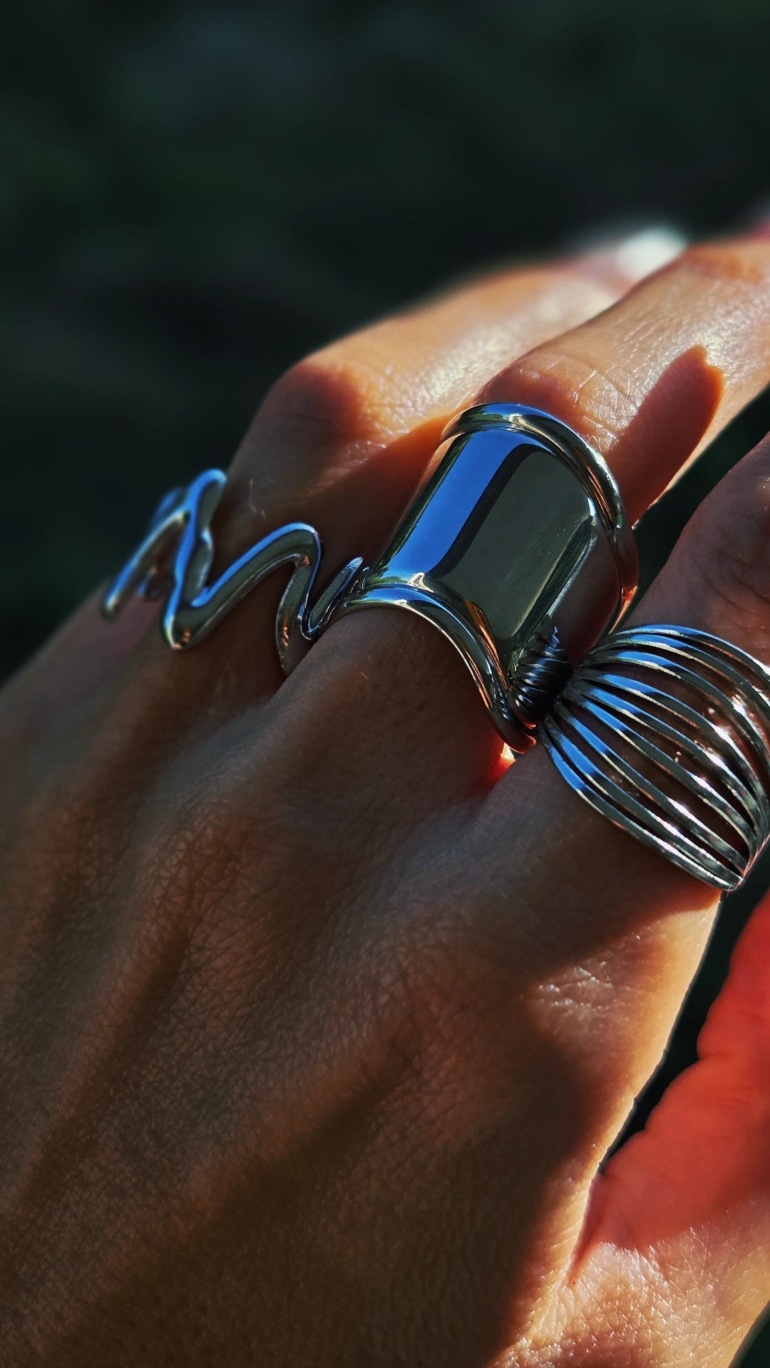 Sculpt Ring – Silver