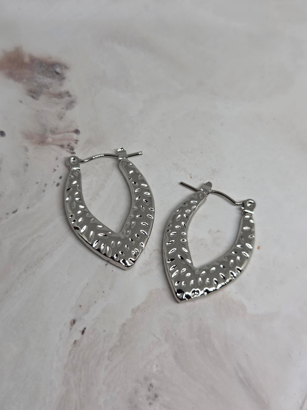 Textured Statement Hoops