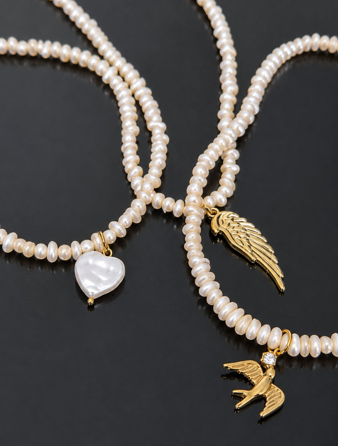 Pearl Charm Necklace
