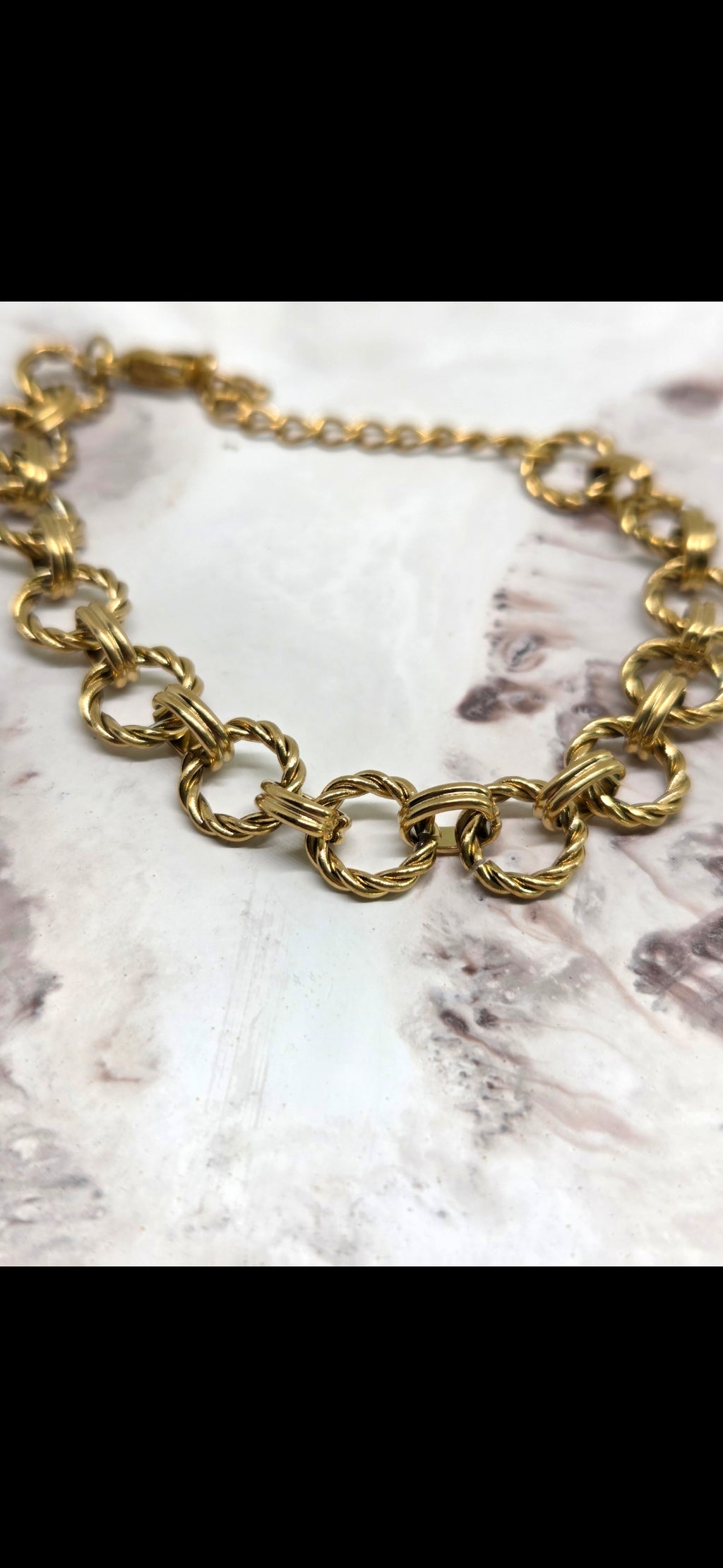 Twist Link Bracelet – Silver