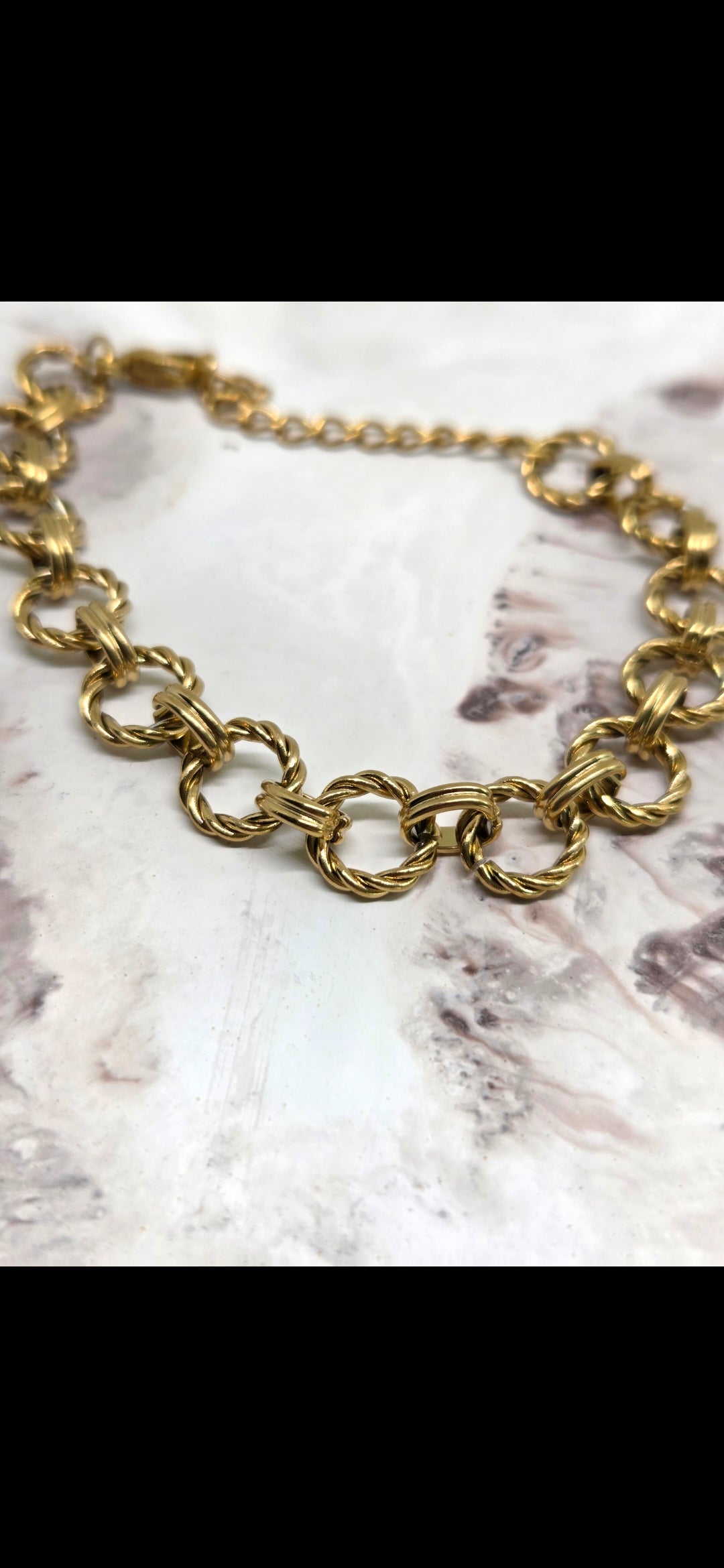 Twist Link Bracelet – Silver