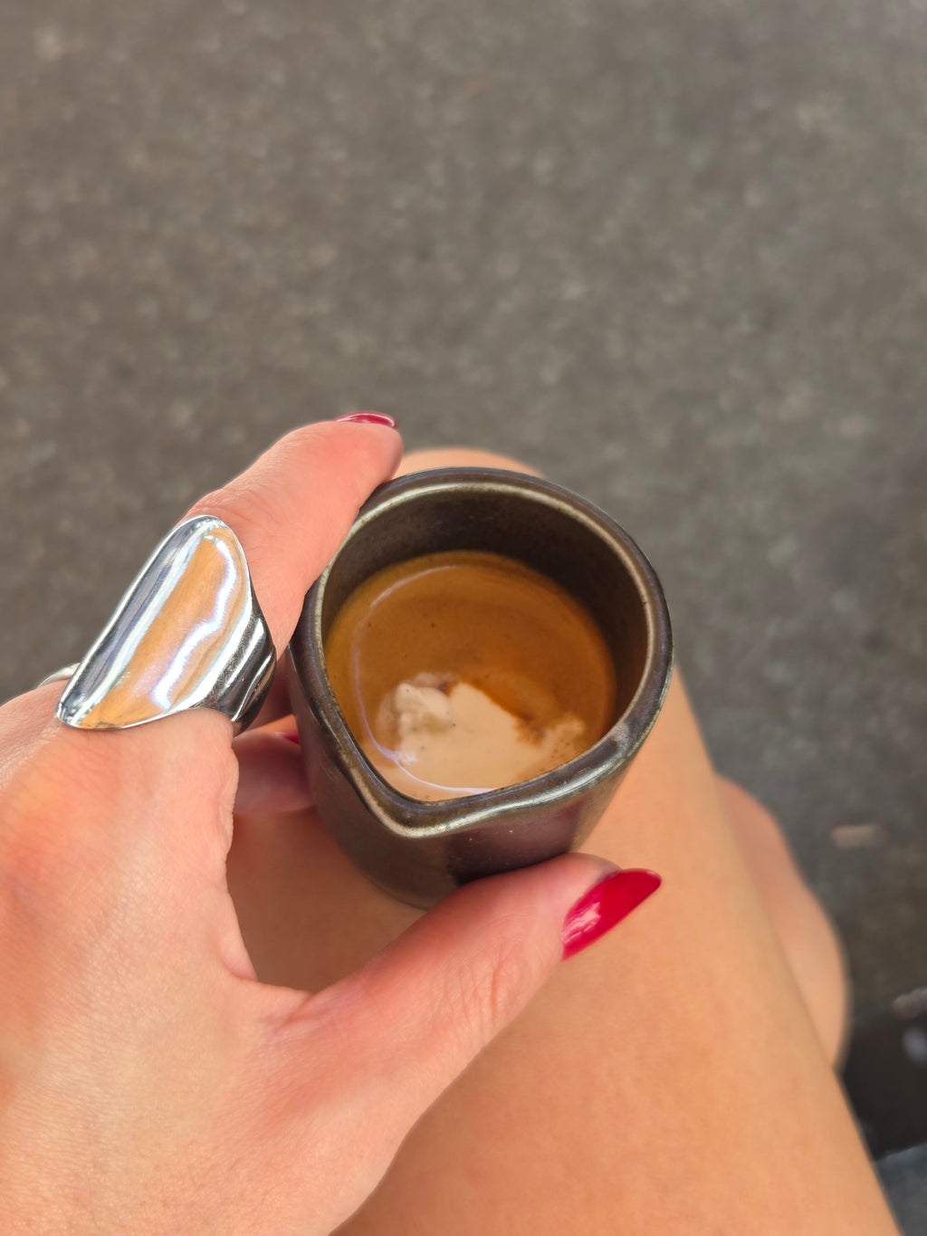Oversized Pebble Ring