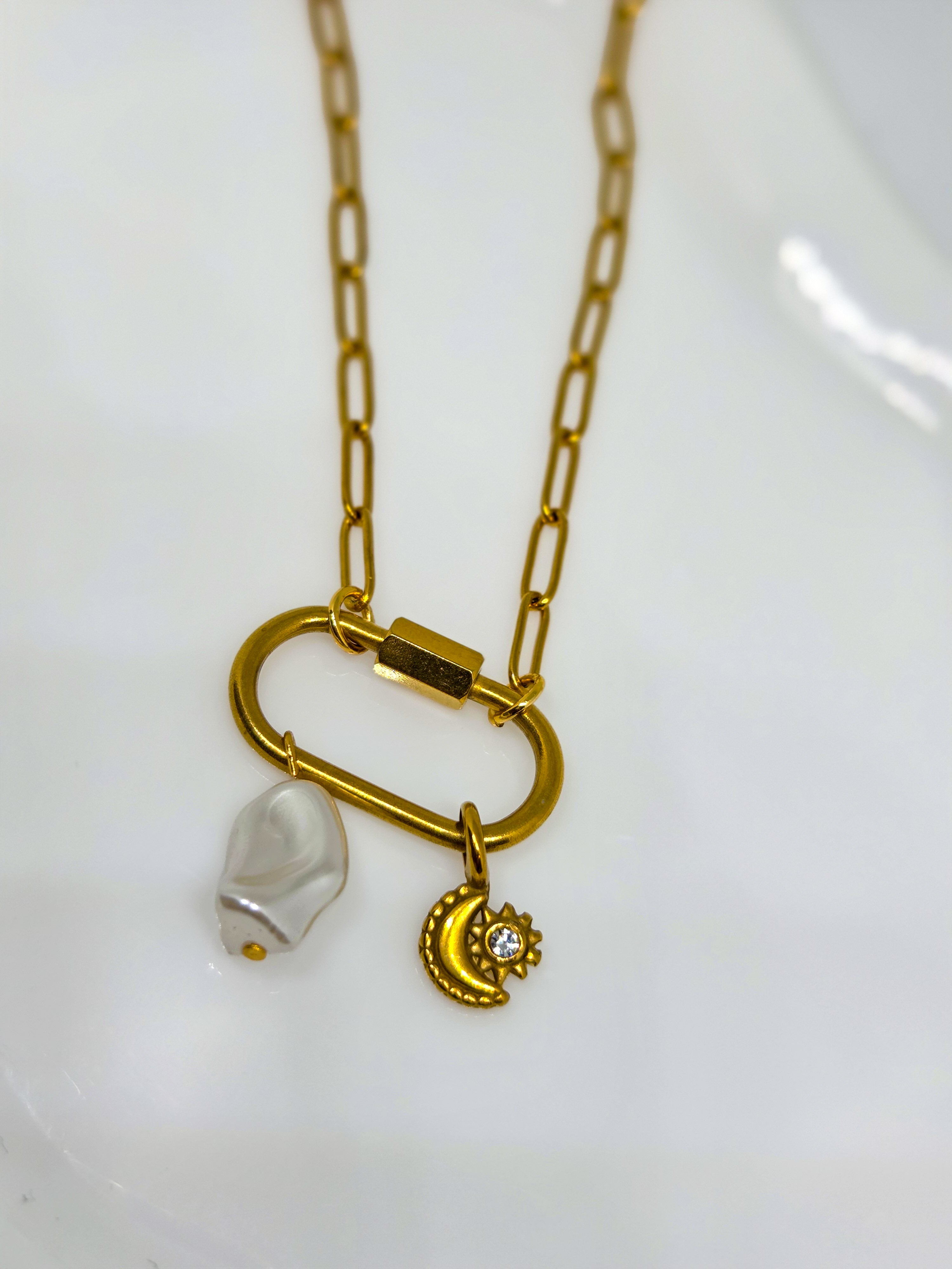 Celestial Pearl Necklace