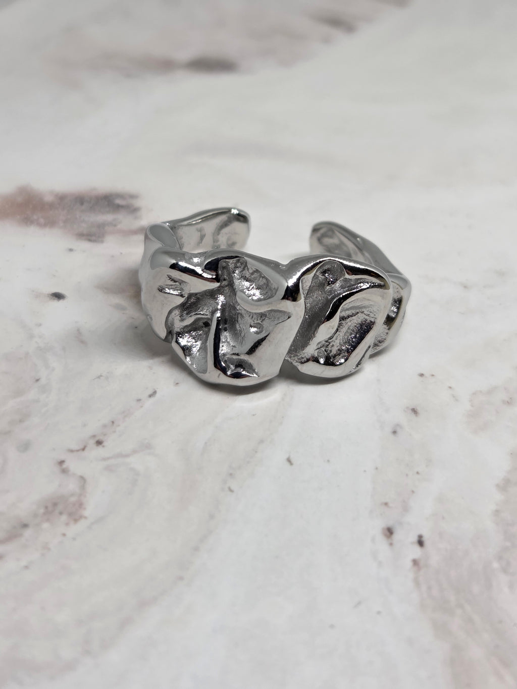 Crushed Texture Ring